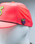 Perforated Rope Hat - Transfusion Highlighter Pink