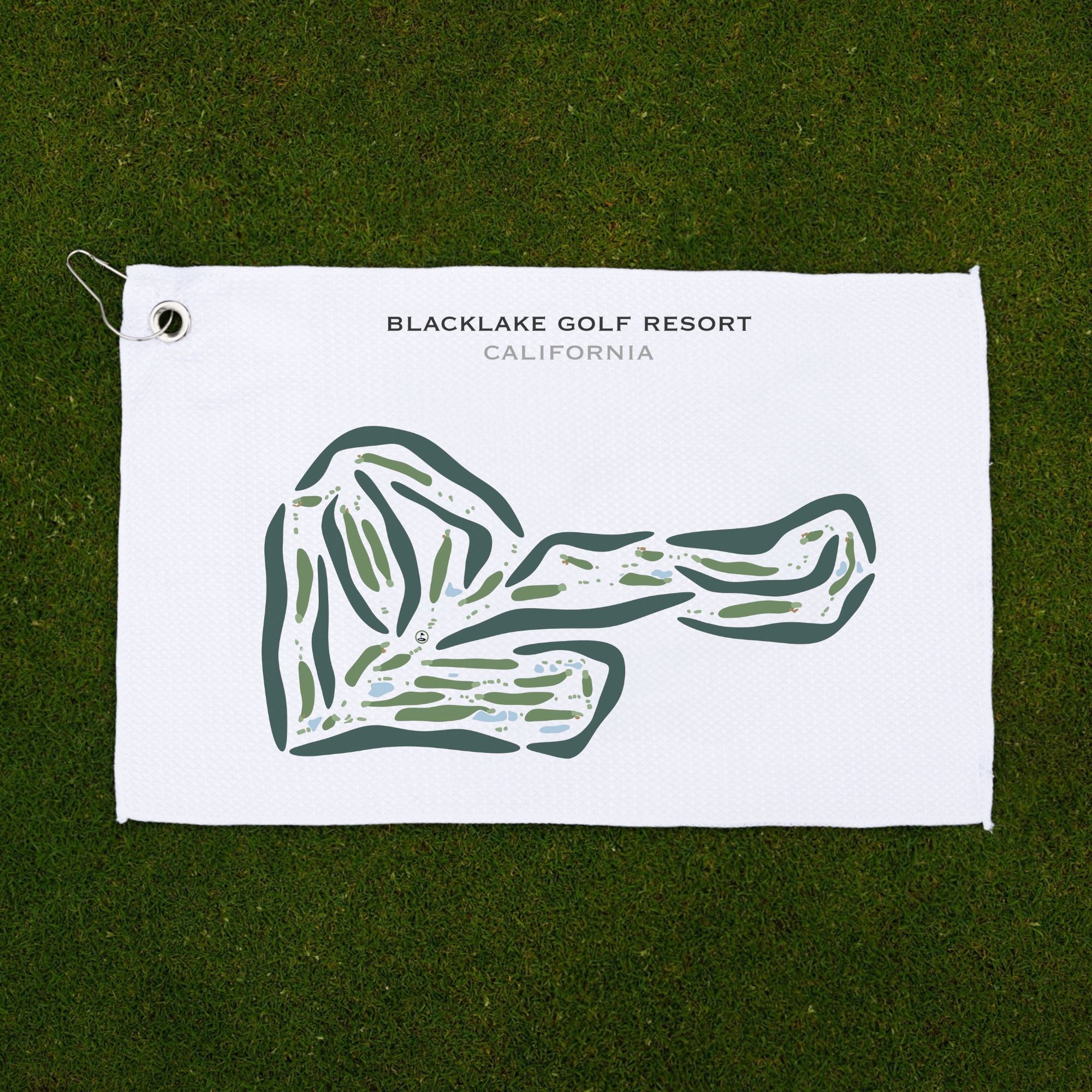 Blacklake Golf Resort, California - Printed Golf Courses