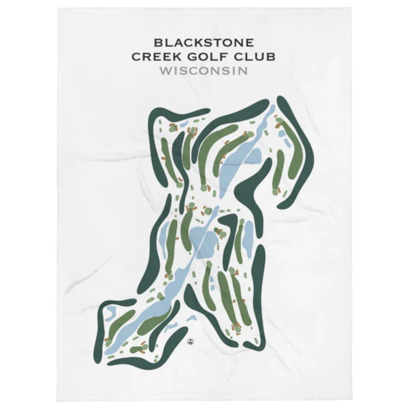 Blackstone Creek Golf Club, Wisconsin - Printed Golf Course