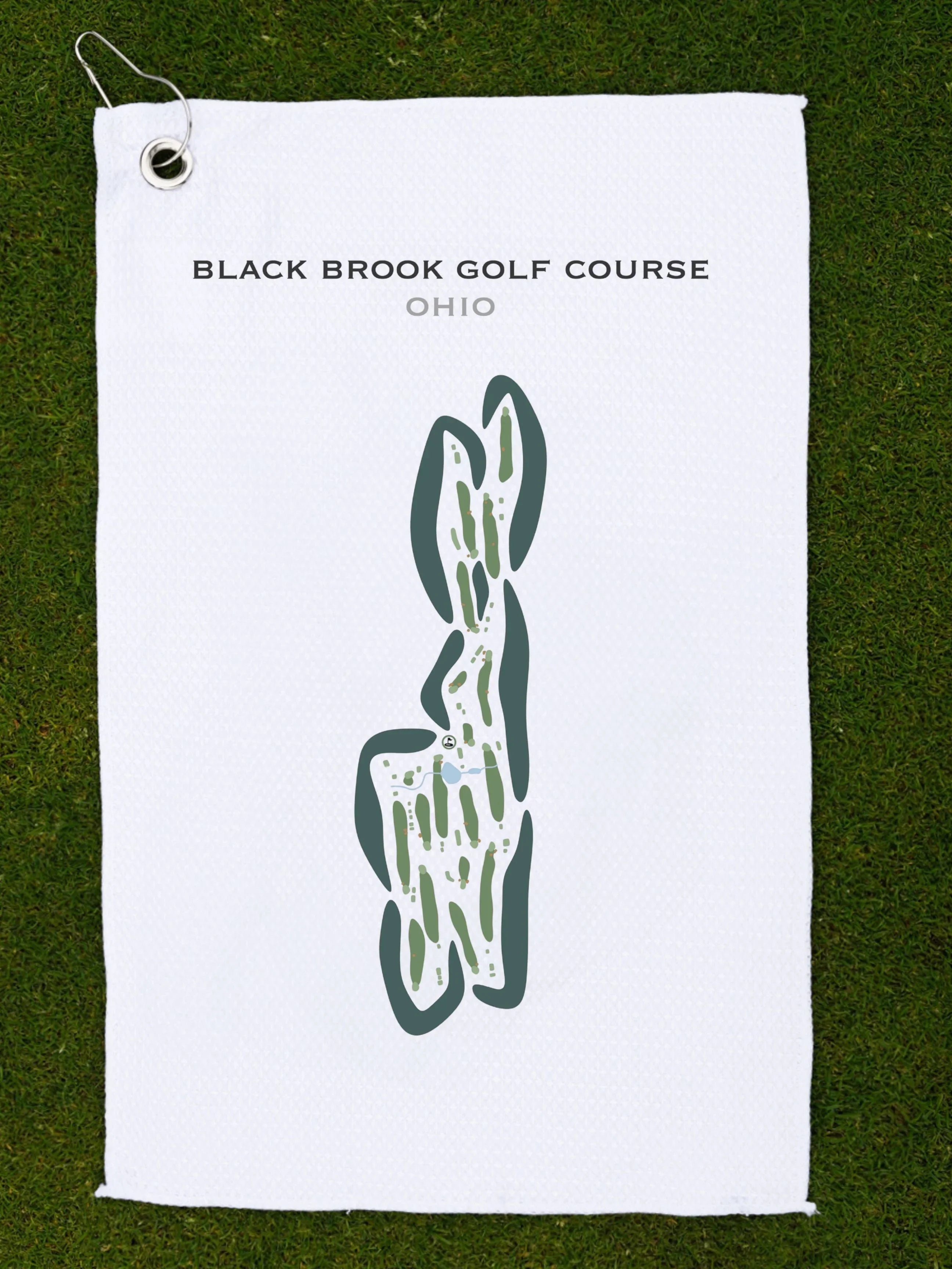 Black Brook Golf Course, Ohio - Printed Golf Courses