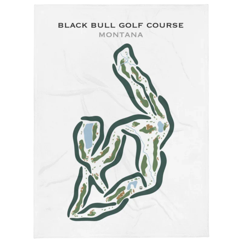 Black Bull Golf Course, Montana - Printed Golf Courses