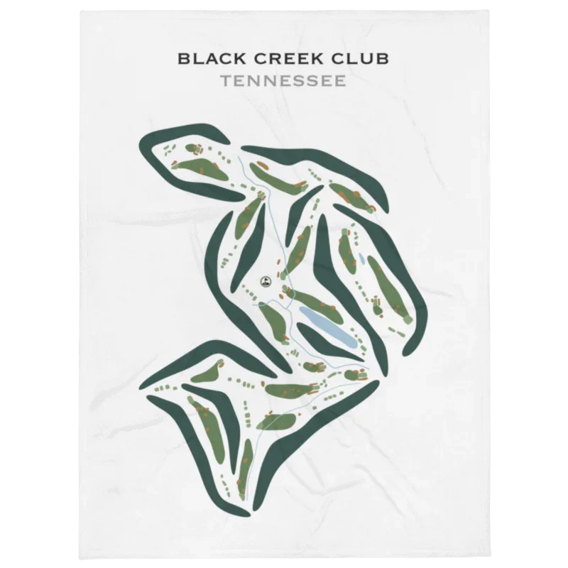 Black Creek Club, Tennessee - Printed Golf Courses