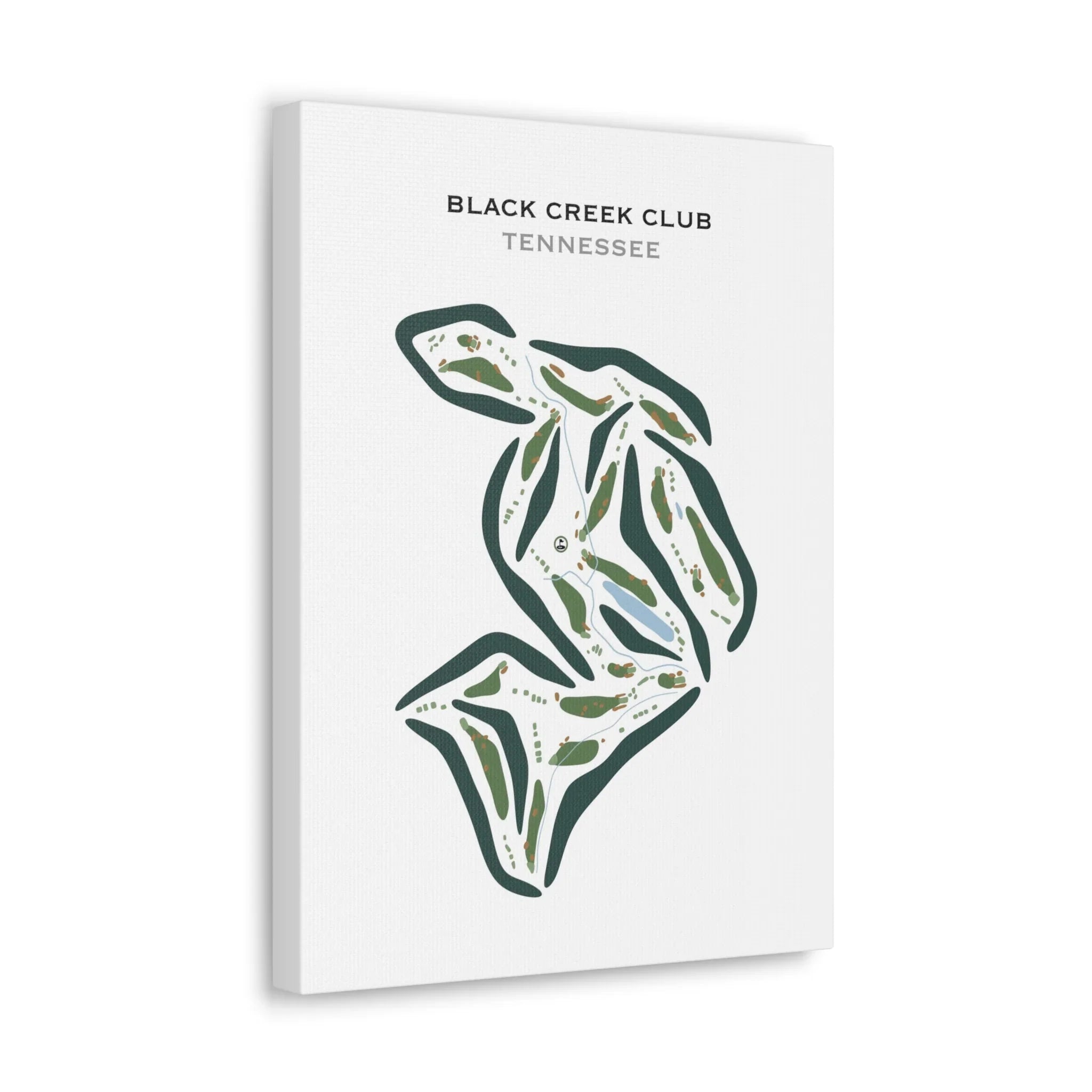 Black Creek Club, Tennessee - Printed Golf Courses