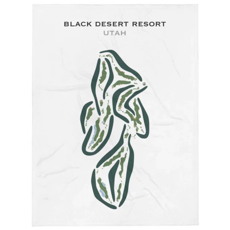 Black Desert Resort, Utah - Printed Golf Course