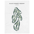 Black Desert Resort, Utah - Printed Golf Course