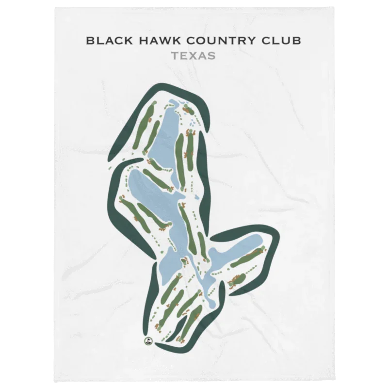 Black Hawk Country Club, Texas - Printed Golf Courses