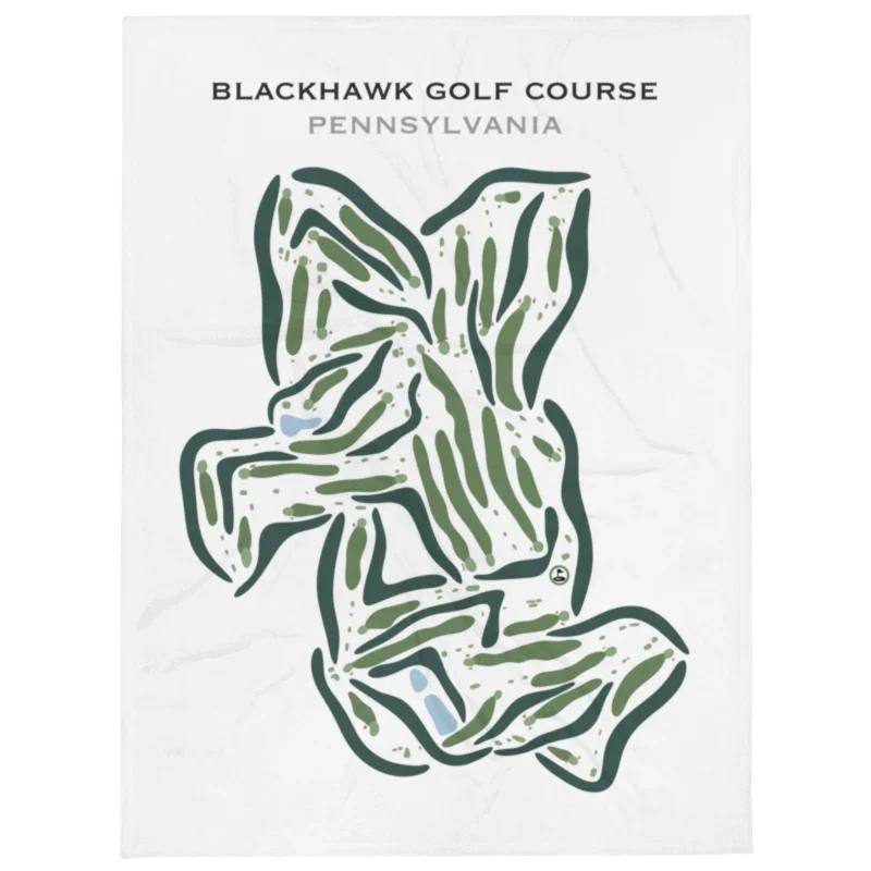 Black Hawk Golf Course, Pennsylvania - Printed Golf Courses
