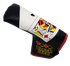 Black Jack Embroidered Blade Putter Cover by ReadyGOLF
