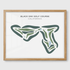 Black Oak Golf Course, California - Printed Golf Courses