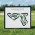 Black Oak Golf Course, California - Printed Golf Courses