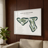 Black Oak Golf Course, California - Printed Golf Courses
