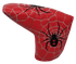 Black Widow Spider Embroidered Blade Putter Cover by ReadyGOLF