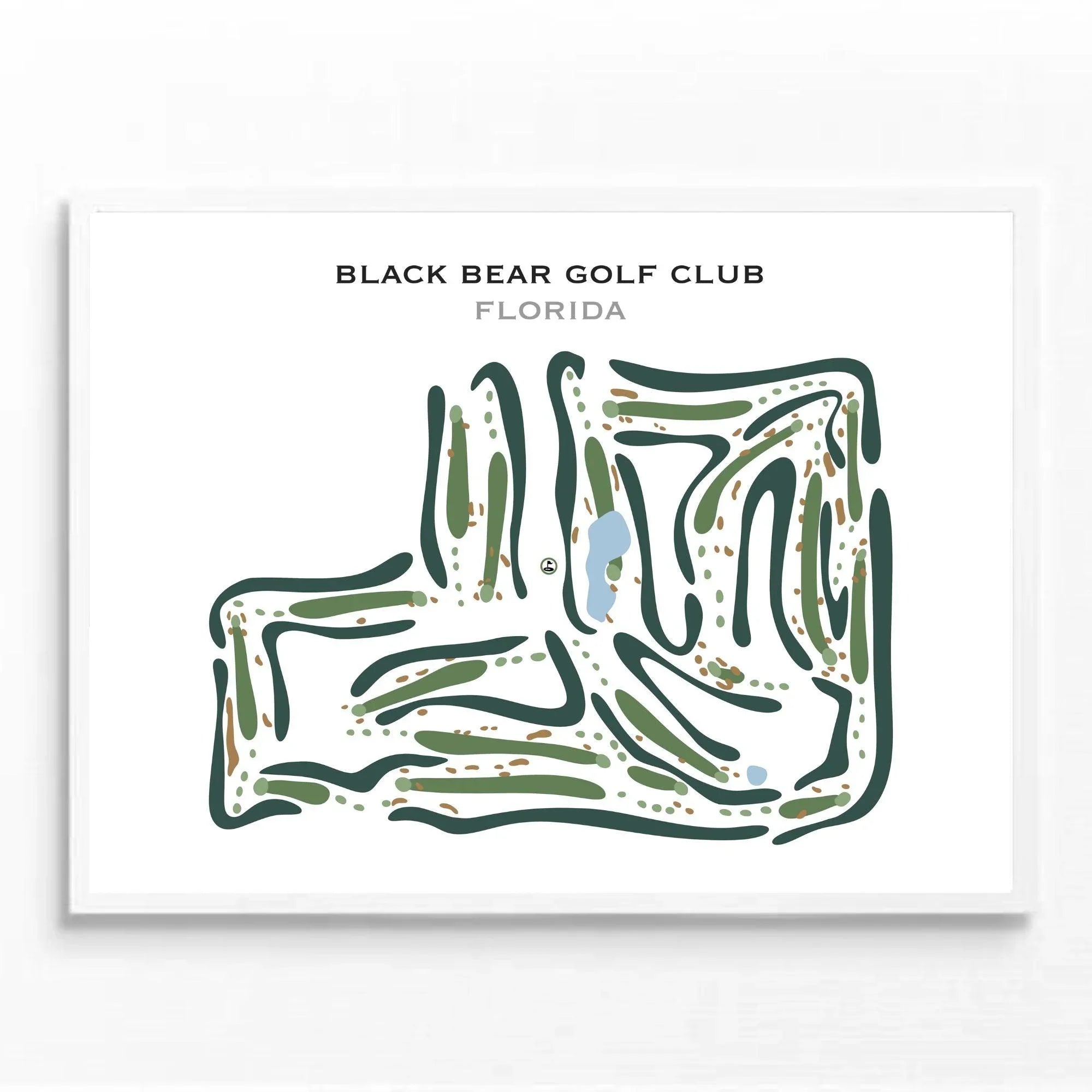 Black Bear Golf Club, Florida - Printed Golf Courses