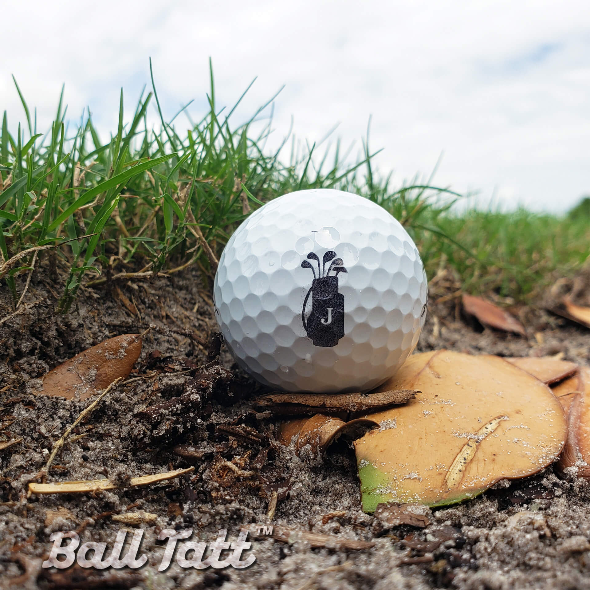 J Golf Bag Monogram