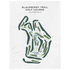 Blackberry Trail Golf Course, Alabama - Printed Golf Course