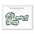 Blacklake Golf Course, California - Printed Golf Courses