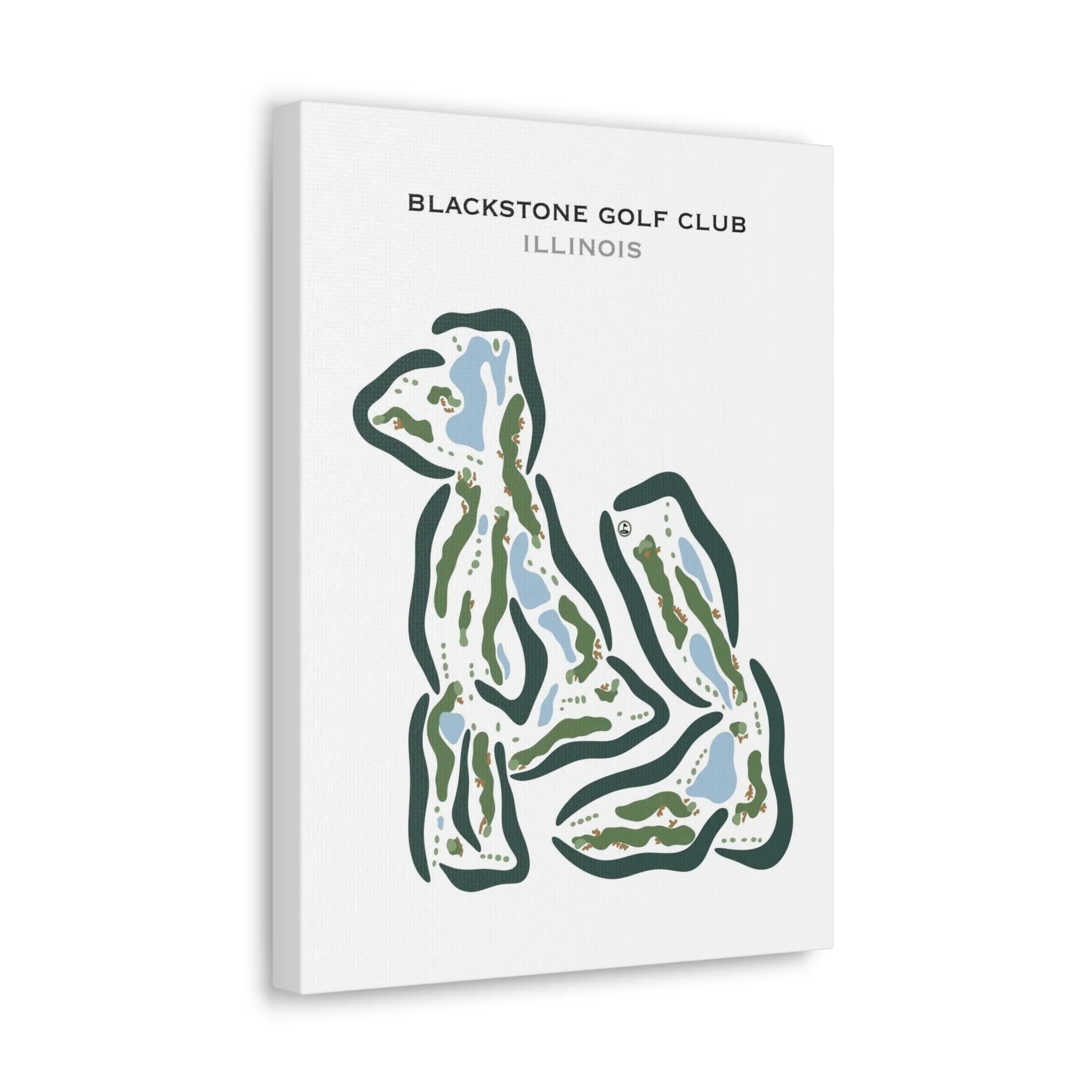 Blackstone Golf Club, Illinois - Printed Golf Courses