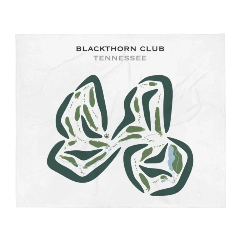 Blackthorn Club, Tennessee - Printed Golf Courses