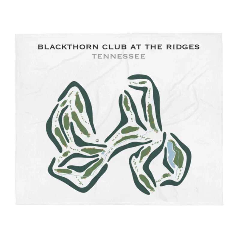 Blackthorn Club at The Ridges, Tennessee - Printed Golf Courses