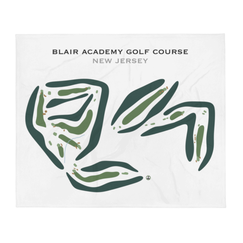 Blair Academy Golf Course, New Jersey - Printed Golf Courses