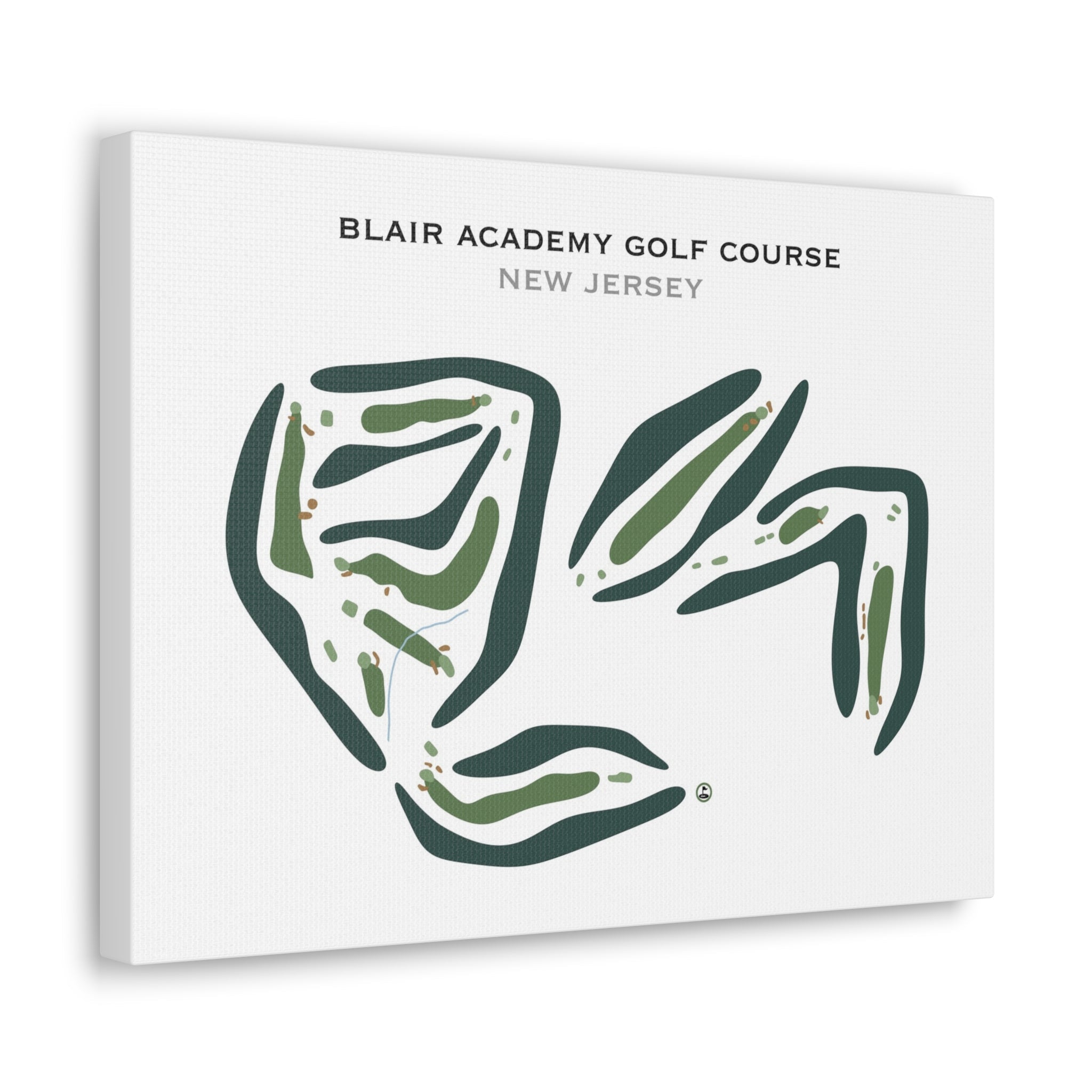 Blair Academy Golf Course, New Jersey - Printed Golf Courses