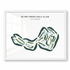 Bliss Creek Golf Club, Illinois - Printed Golf Courses