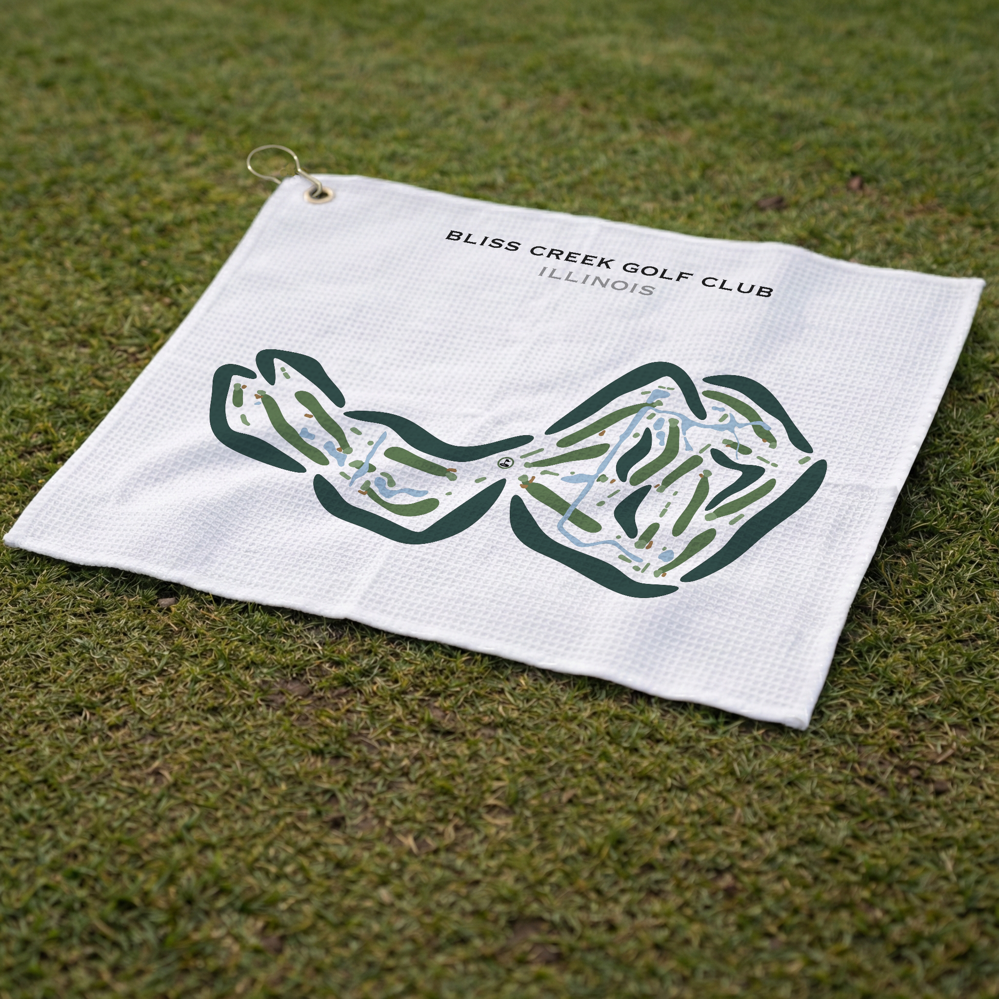 Bliss Creek Golf Club, Illinois - Printed Golf Courses