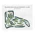 Bloomfield Hills Country Club, Michigan - Printed Golf Courses