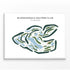 Bloomingdale Golfers Club, Florida - Printed Golf Courses