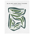 Blue Boy West Golf Course, Washington - Printed Golf Courses