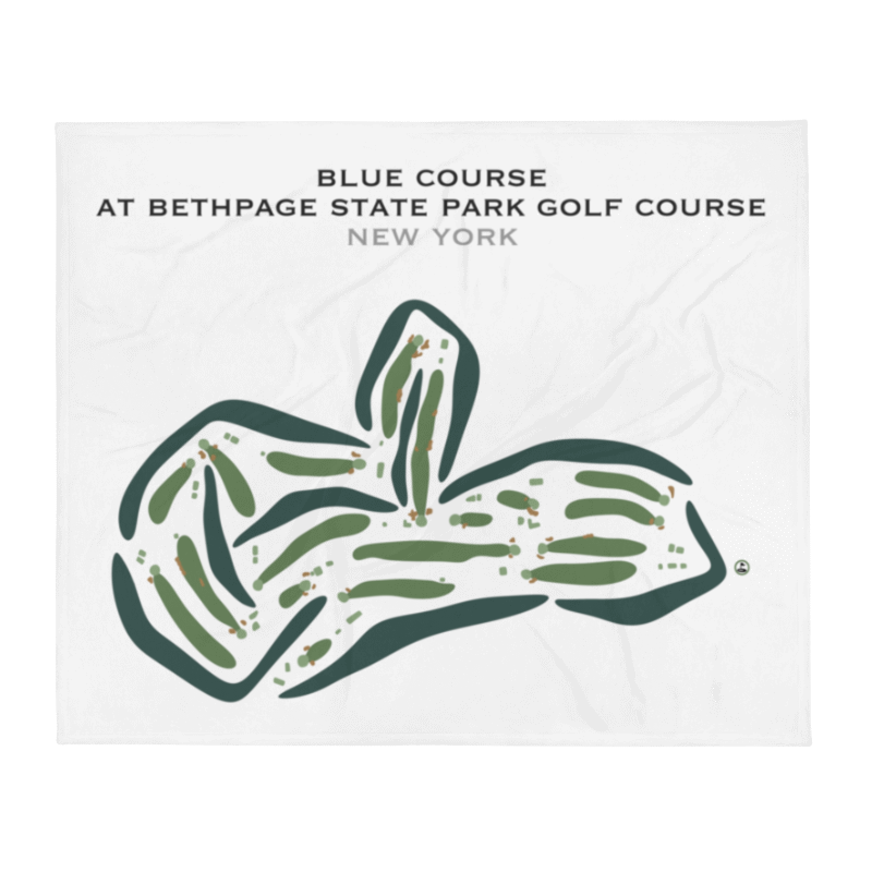 Blue Course at Bethpage State Park Golf Course, New York - Printed Golf Courses