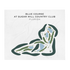 Blue Course at Sugar Mill Country Club, Florida - Printed Golf Courses