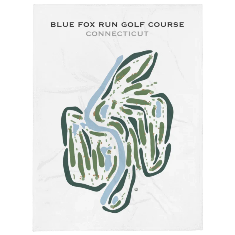 Blue Fox Run Golf Course, Connecticut - Printed Golf Courses