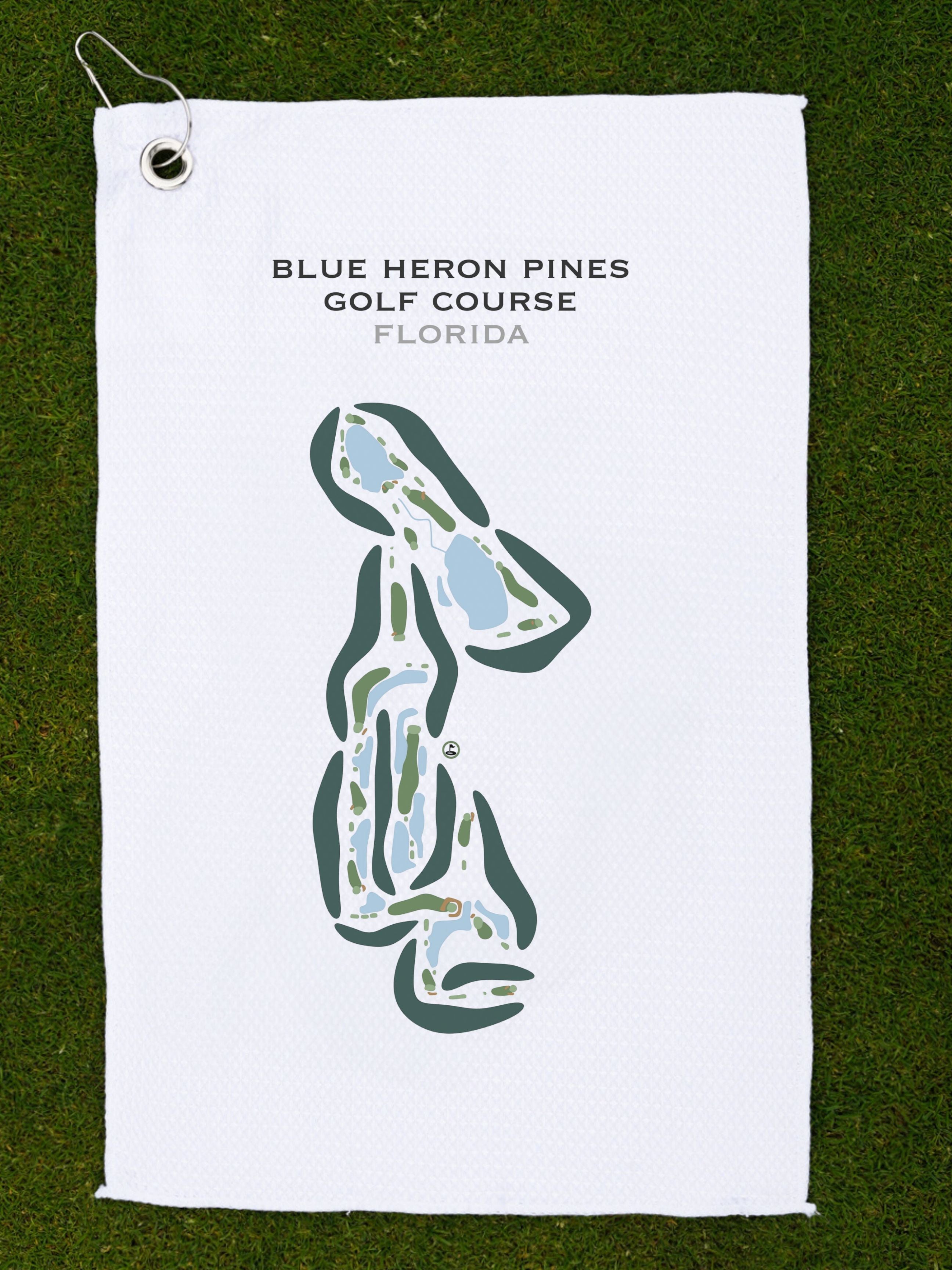 Blue Heron Pines Golf Course, Florida - Printed Golf Courses