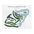 Blue Hill Country Club, Maine - Printed Golf Courses