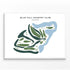 Blue Hill Country Club, Maine - Printed Golf Courses
