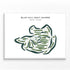 Blue Hill Golf Course, Orangeburg, New York - Printed Golf Courses