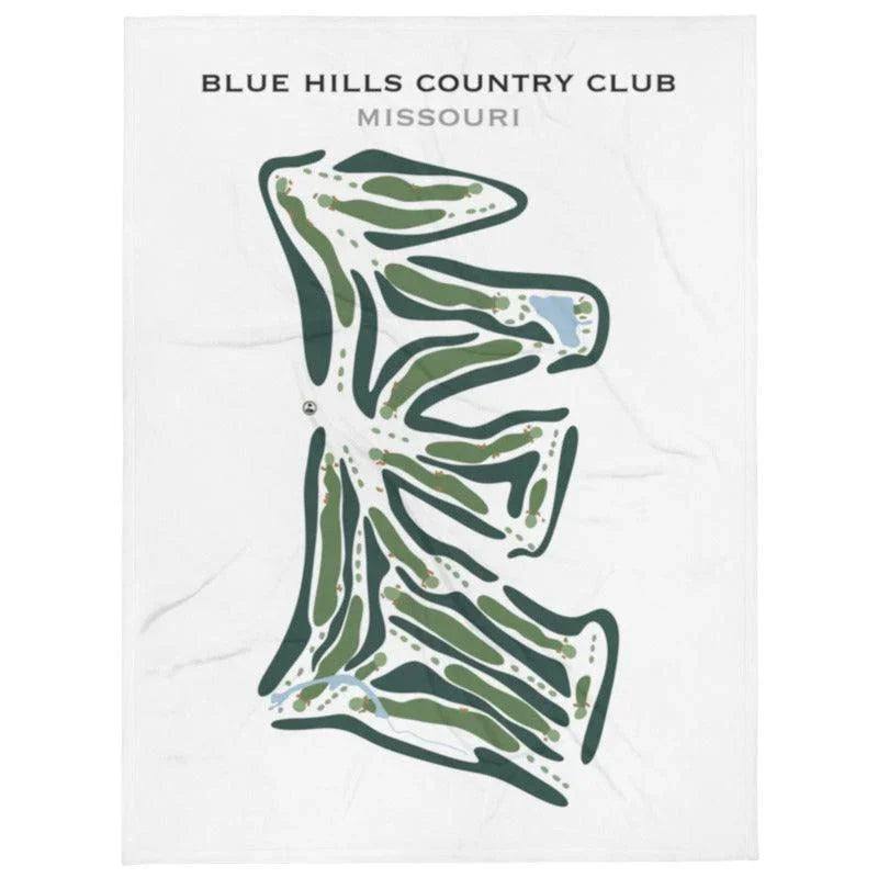 Blue Hills Country Club, Missouri - Printed Golf Courses