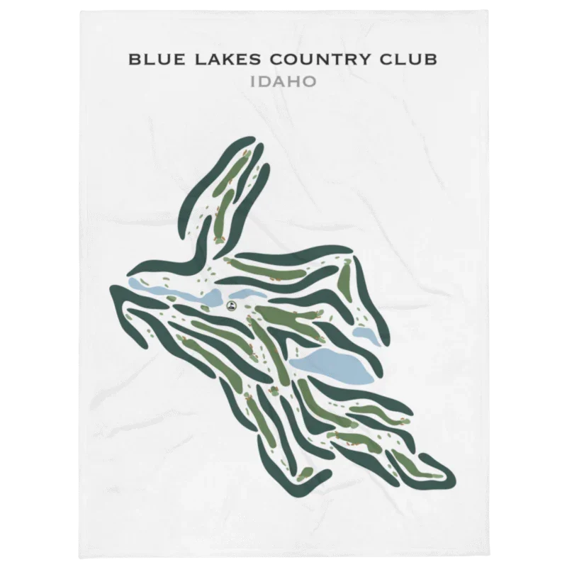 Blue Lakes Country Club, Idaho - Printed Golf Courses