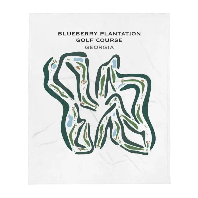 Blueberry Plantation Golf Course, Georgia - Printed Golf Courses