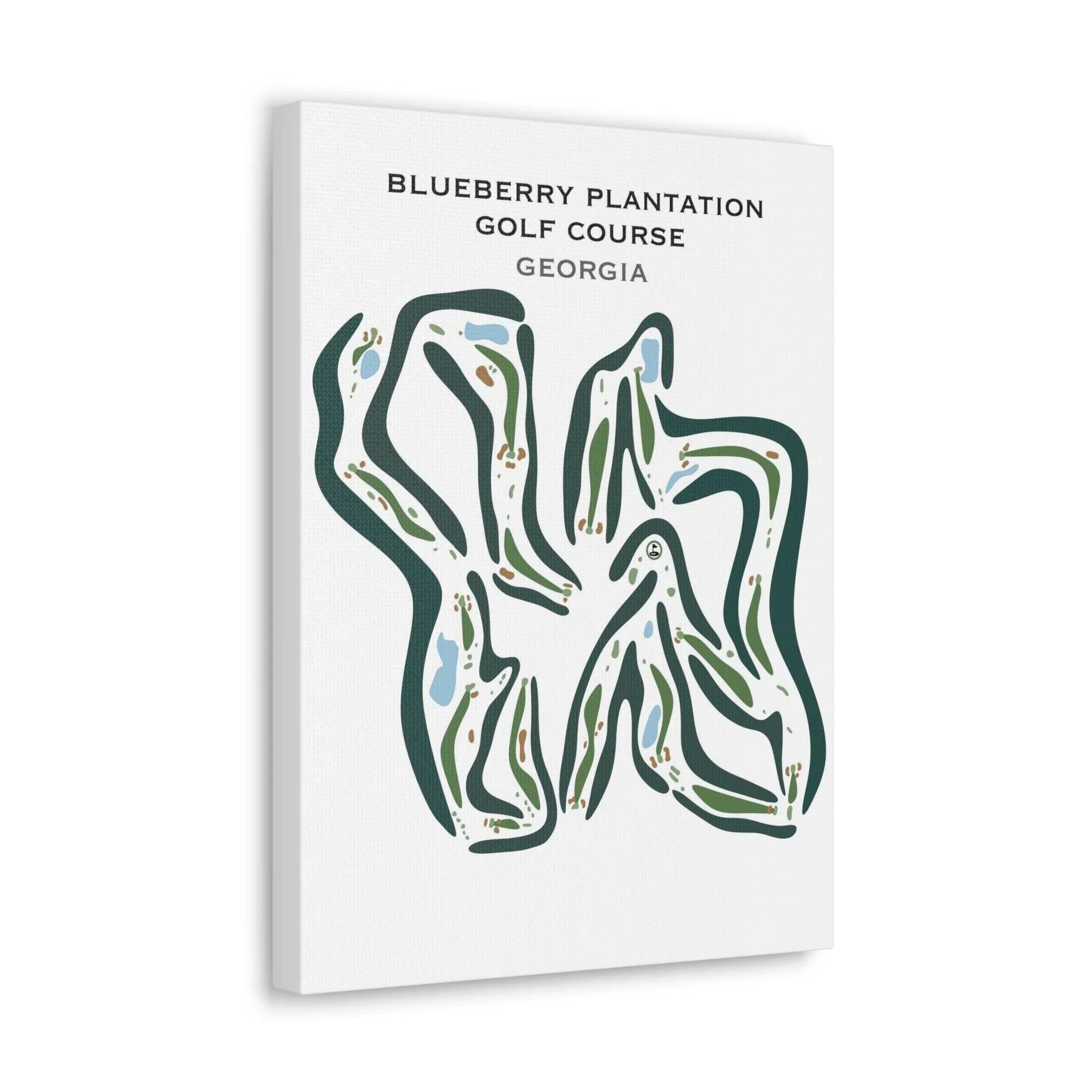 Blueberry Plantation Golf Course, Georgia - Printed Golf Courses