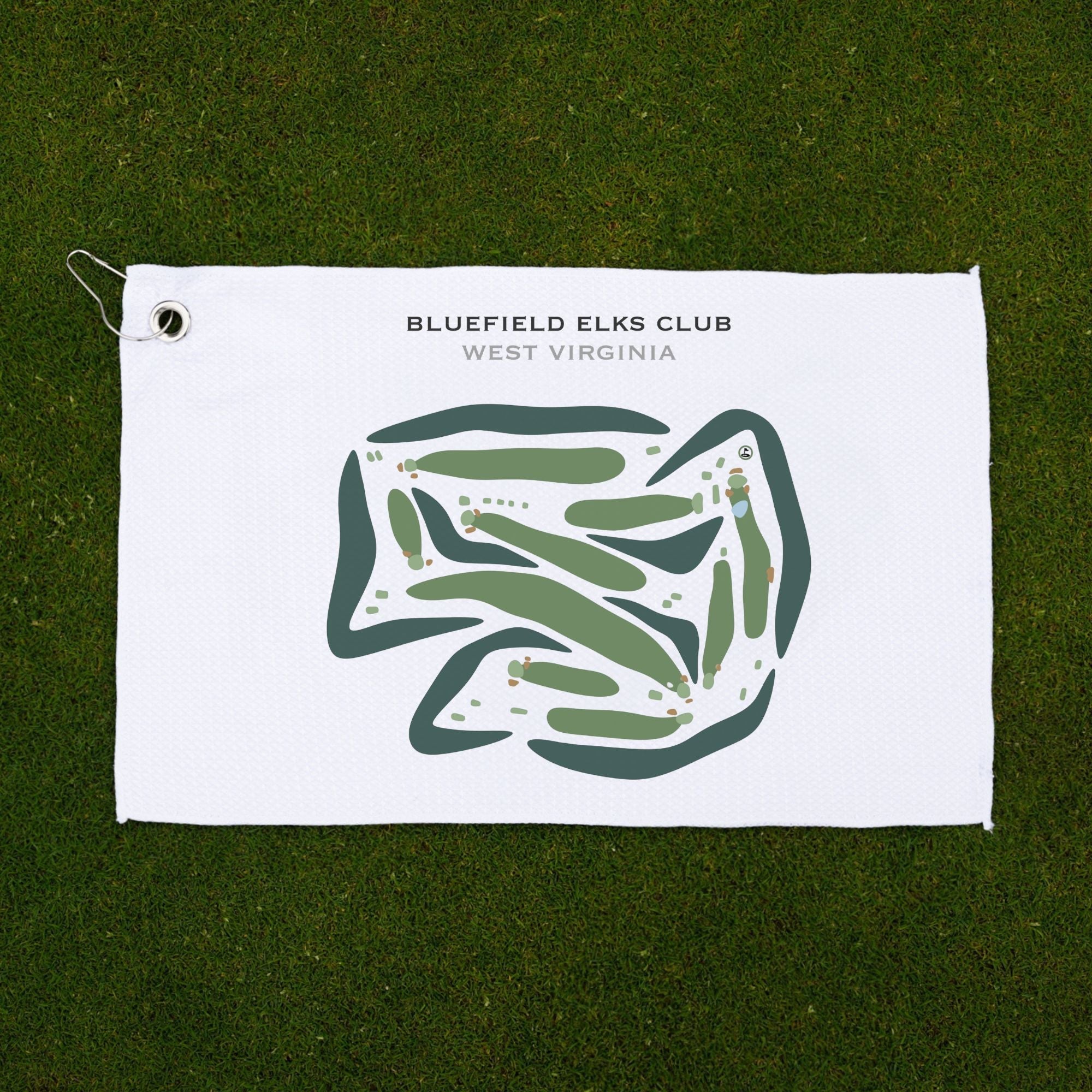 Bluefield Elks Country Club, West Virginia - Printed Golf Courses