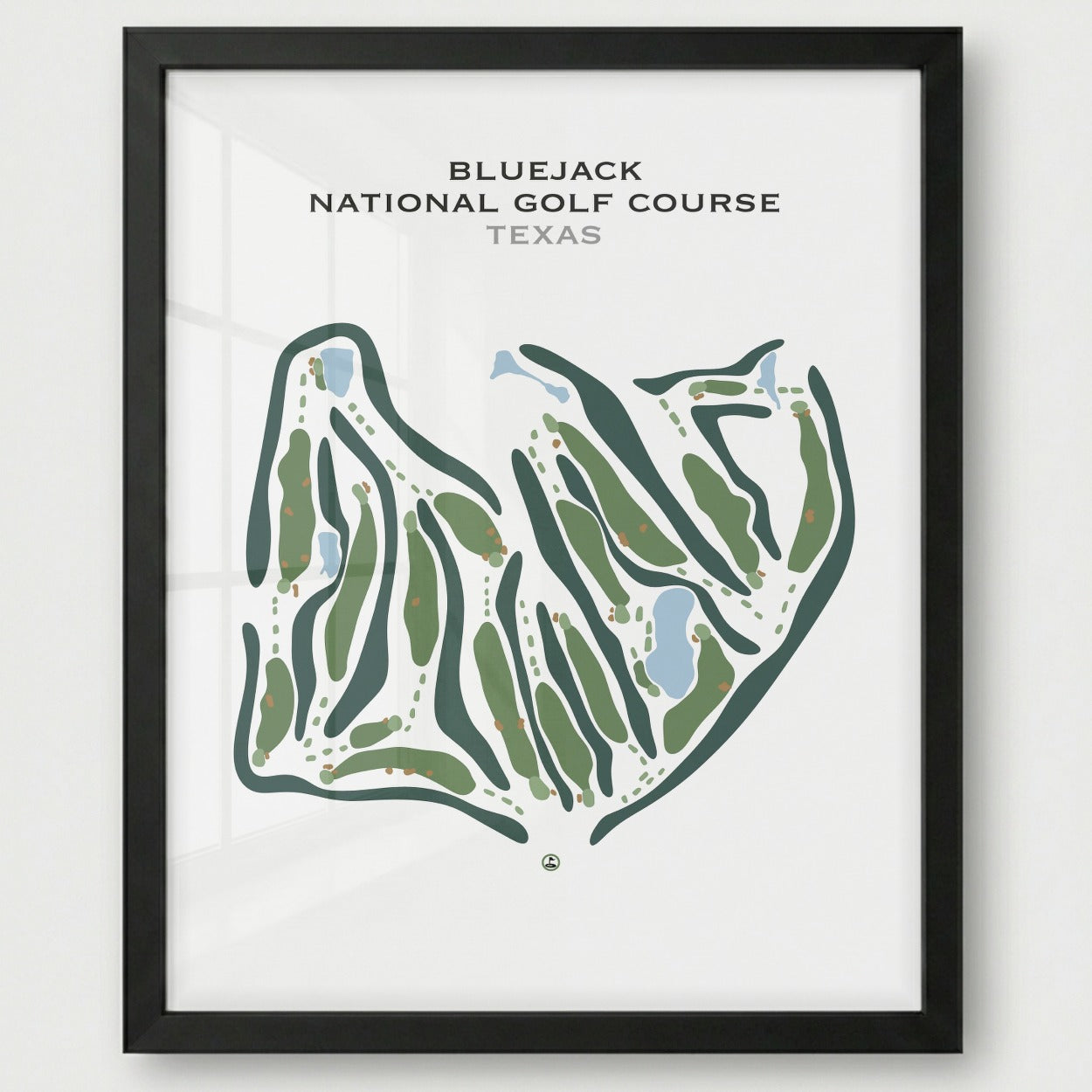Bluejack National Golf Course, Texas - Printed Golf Courses