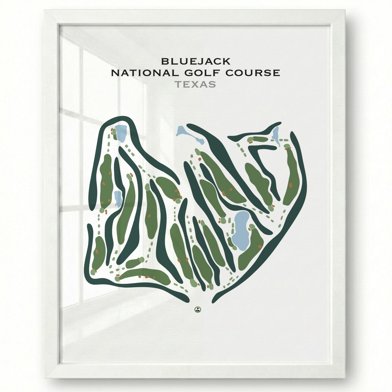 Bluejack National Golf Course, Texas - Printed Golf Courses