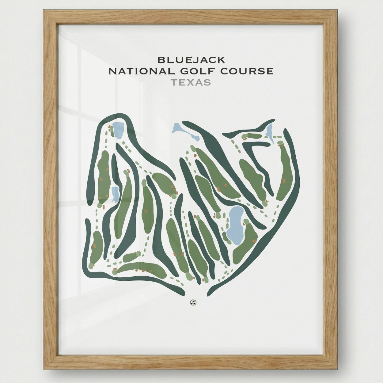 Bluejack National Golf Course, Texas - Printed Golf Courses