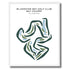 Bluewater Bay Golf Club - Bay Course, Florida - Printed Golf Courses