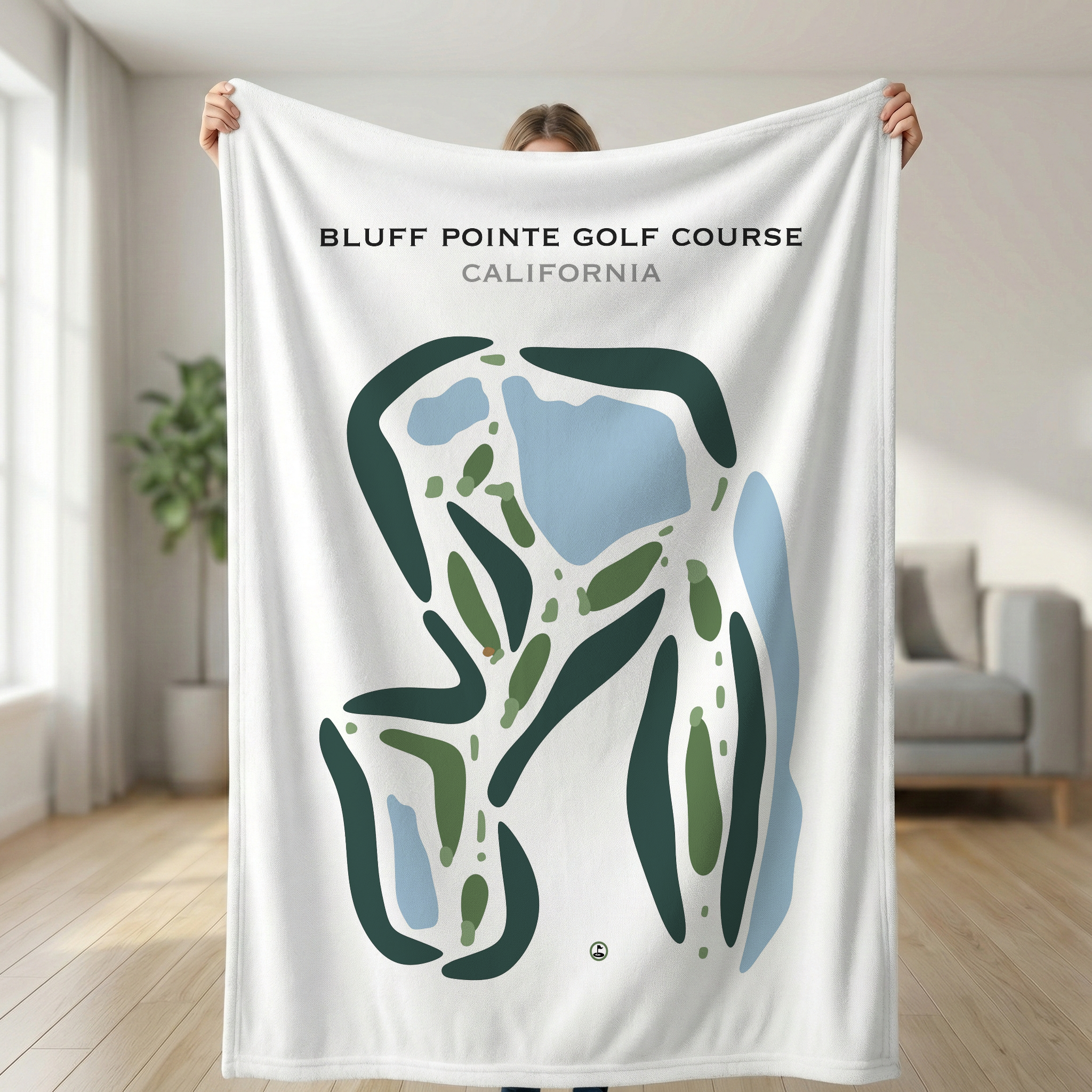 Bluff Pointe Golf Course & Learning Center, California - Printed Golf Courses