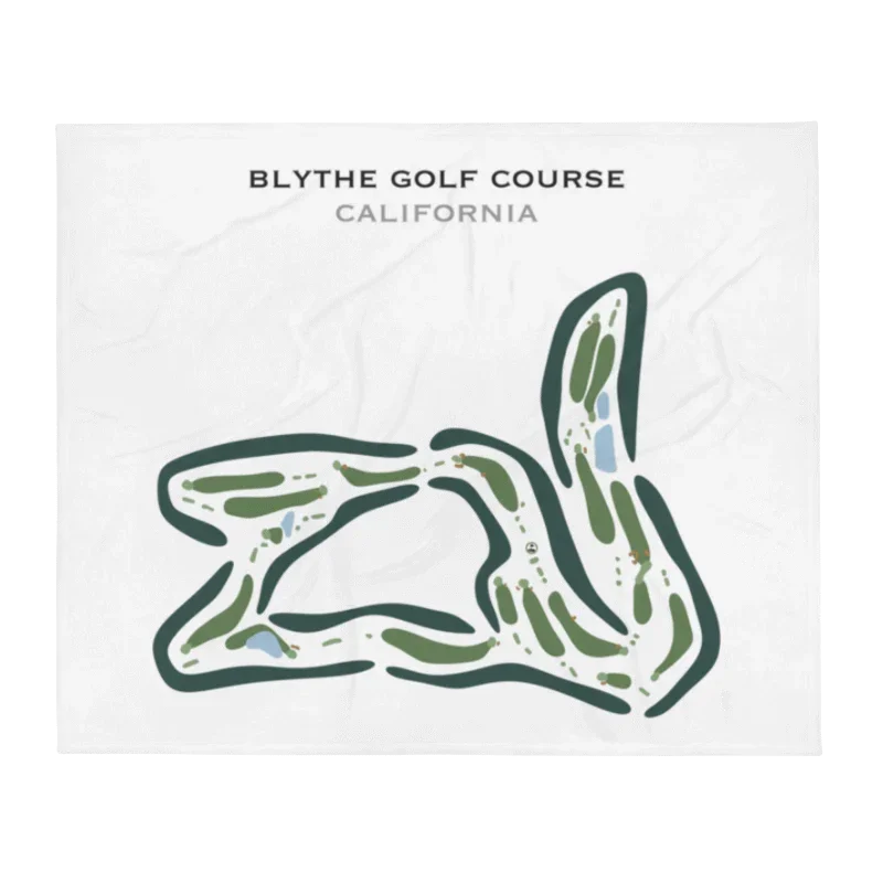 Blythe Golf Course, California - Printed Golf Courses