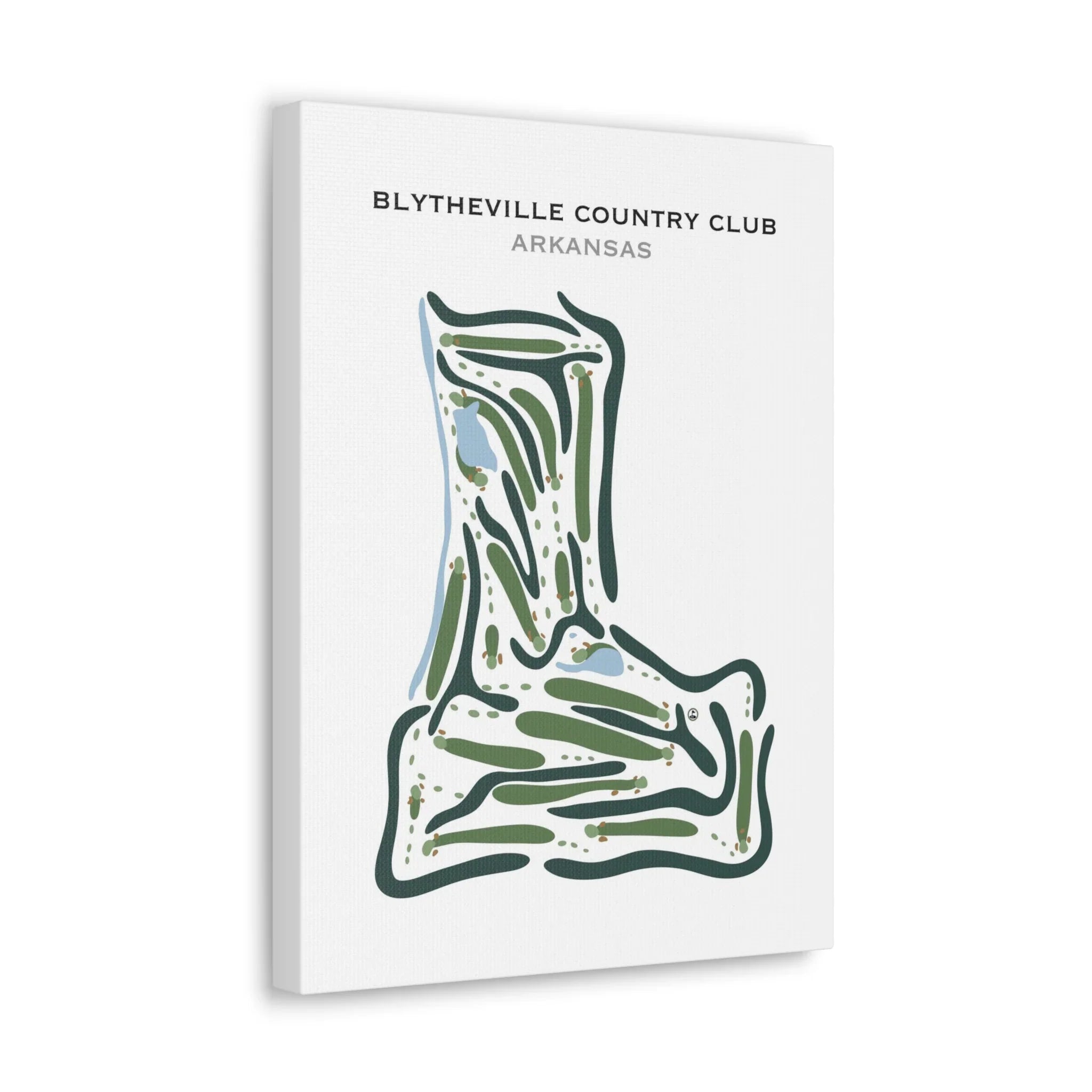 Blytheville Country Club, Arkansas - Printed Golf Courses