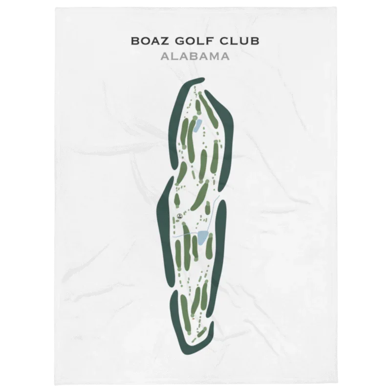 Boaz Golf Club, Alabama - Printed Golf Course